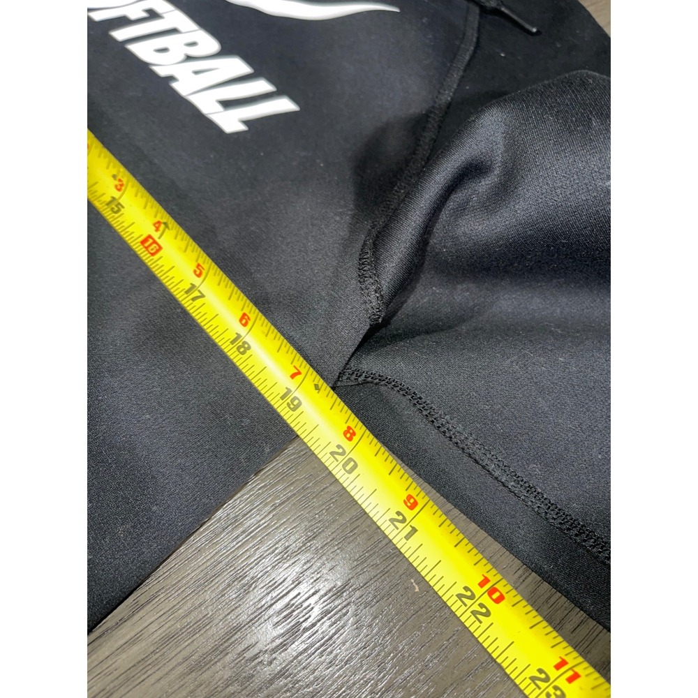 Nike Womens Medium Hoodie Black Excellent Softball Dri-FIT Pullover 685681-065 - Picture 8 of 9